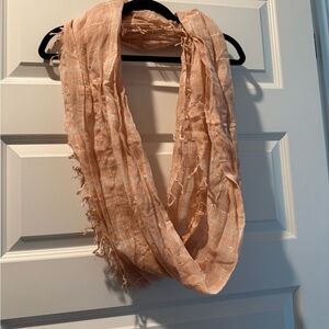 Peach Infinity Scarf